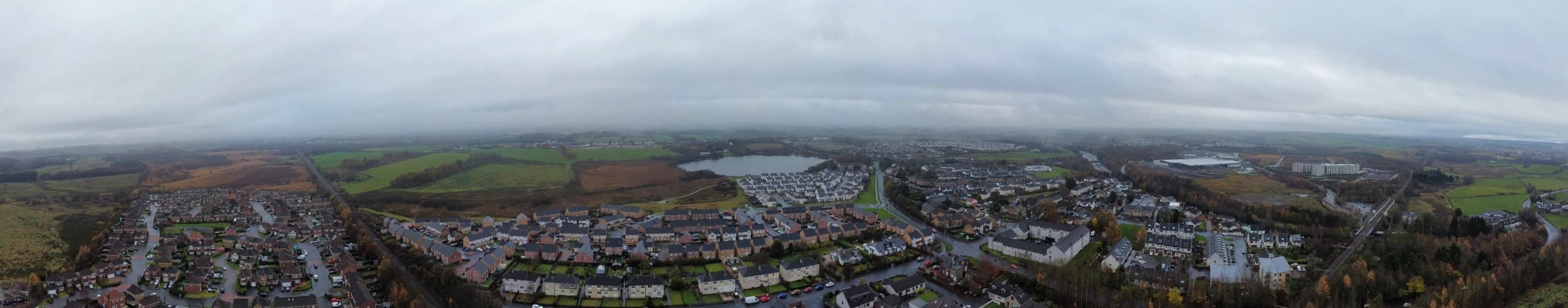 Gartcosh Aerial Panarama